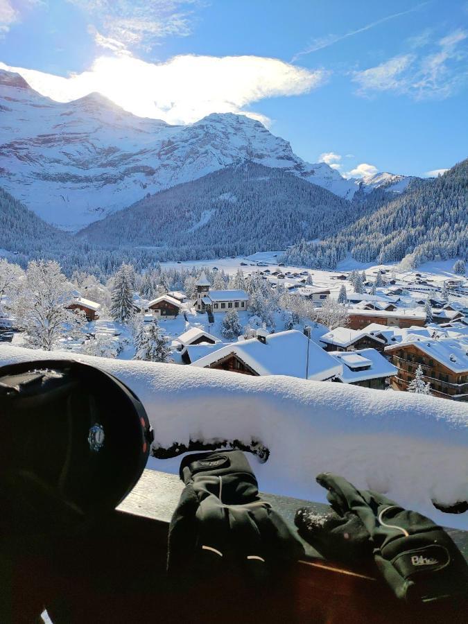 Studio Avec Vue Splendide Sur Ле-Дьяблере Экстерьер фото